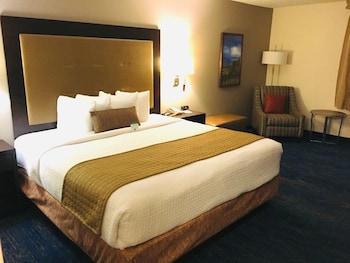 Standard Room, 1 King Bed, Non Smoking, Refrigerator & Microwave