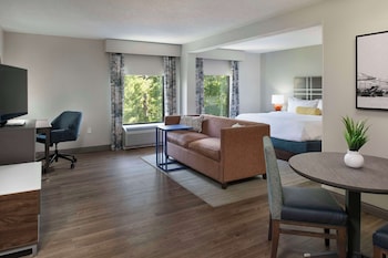 One Bedroom Suite  One King Bed with Jetted Tub