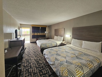 Standard Room, 2 Queen Beds, Smoking, Refrigerator & Microwave