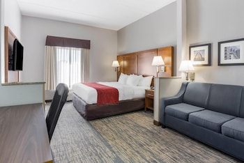 Suite, 1 King Bed with Sofa bed, Non Smoking