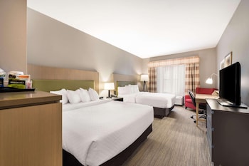 Room, 2 Queen Beds, Accessible, Non Smoking (Roll-in Shower)