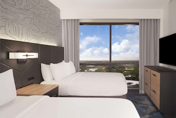 Suite, 2 Double Beds, Accessible (Hearing)