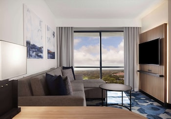 Suite, 2 Double Beds, Accessible (Hearing)