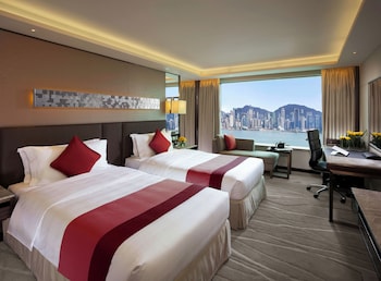 Classic Room, 2 Twin Beds, Club Lounge Access (Victoria Harbour View)