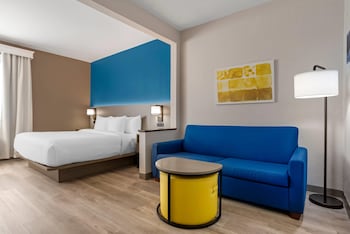 Suite, 1 King Bed with Sofa bed, Non Smoking