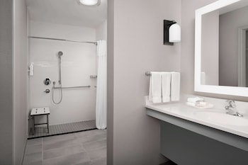 Suite, 1 King Bed, Accessible (Roll-in Shower)