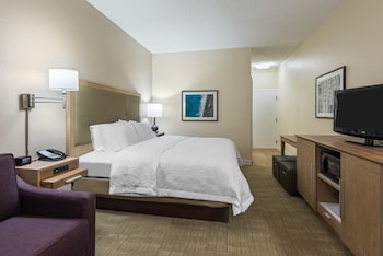 Studio, 1 King Bed, Refrigerator & Microwave