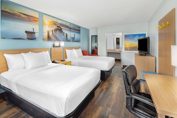 Room, 2 Double Beds, Accessible, Bathtub (Mobility/Hearing, Grab bars)