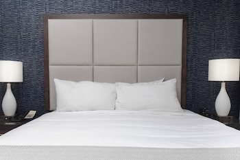Deluxe City View Suite, 1 King Bed with Sofa Bed, Separate Living/Ding Area, Shower only