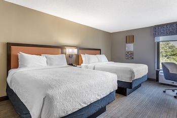 Two double beds non smoking