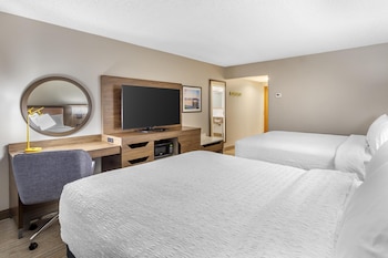 Two double beds non smoking