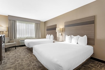 Standard Room, 2 Queen Beds, Non Smoking, Refrigerator & Microwave (Pet Friendly)