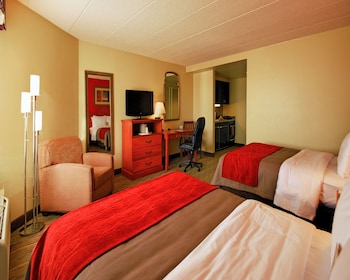 Efficiency Room with 2 Double Beds - Non-Smoking
