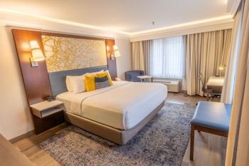 Standard Room, 1 King Bed, Non Smoking, Refrigerator & Microwave