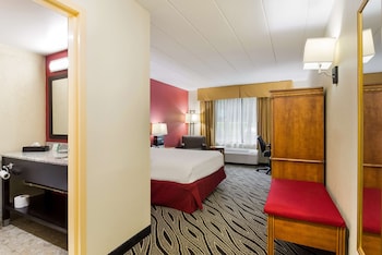 Suite, 1 Queen Bed, Refrigerator & Microwave, Poolside (with Sofabed)