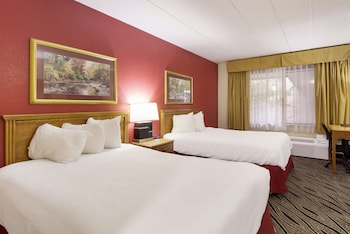 Standard Room, 2 Double Beds, Non Smoking, Refrigerator & Microwave (Pet Friendly)