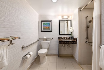 Room, 1 King Bed, Accessible (Mobility & Hearing, Roll-in Shower)