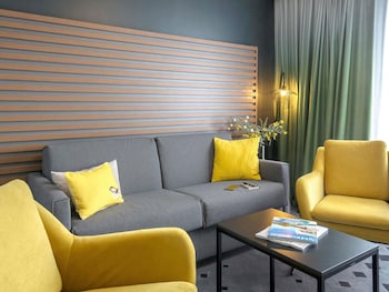 Junior Suite, 1 Double Bed with Sofa bed, Balcony
