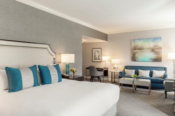 Suite, 1 King Bed (Tub with Grab Bars Hearing Accessible)