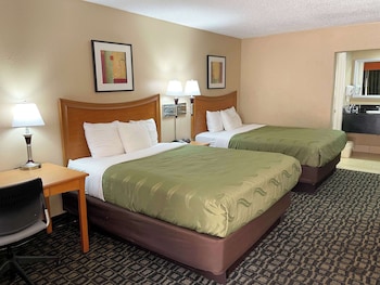 Standard Room, 2 Double Beds, Smoking, Refrigerator & Microwave