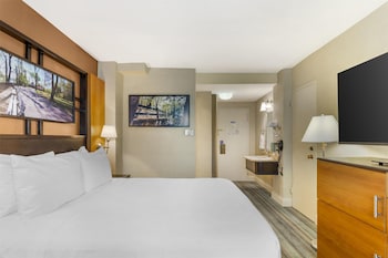 Standard Room, 1 Queen Bed, Non Smoking, Refrigerator & Microwave
