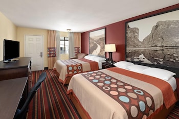 Room, 2 Double Beds, Smoking, Microwave