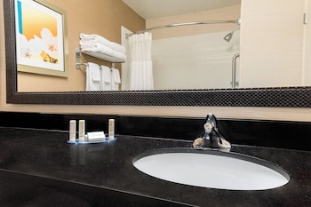 Room, 1 King Bed, Hearing Accessible (Roll-in Shower & Transfer Shower)