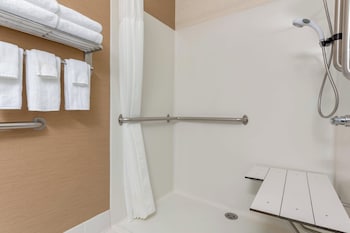 Room, 1 King Bed, Hearing Accessible (Roll-in Shower & Transfer Shower)