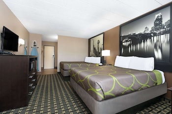Room, 2 Queen Beds, Accessible, Non Smoking (Tub with Grab Bars)