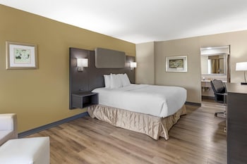 Standard Room, 1 King Bed, Non Smoking, Refrigerator & Microwave, Exterior Access