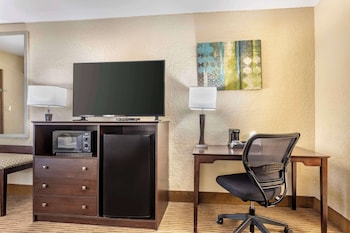 Standard Room, 1 King Bed, Non Smoking, Refrigerator & Microwave