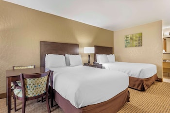 Standard Room, 2 Double Beds, Smoking, Refrigerator & Microwave