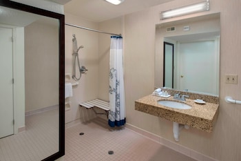 Studio, 1 Queen Bed with Sofa bed, Ground Floor (Mobility/Hearing Access, Roll-In Shwr)