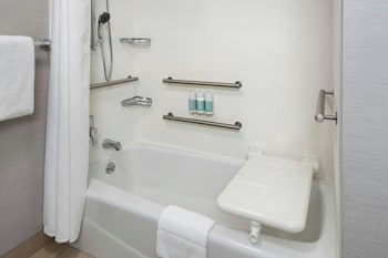 Suite, 1 King Bed with Sofa bed (Mobility/Hearing Accessible, Tub)