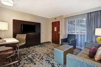 Suite, 2 Double Beds, Corner