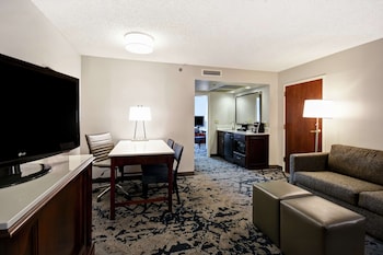 Suite, One King Bed, Roll In Shower