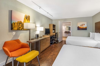 Standard Room, 2 Queen Beds, Non Smoking, Refrigerator & Microwave
