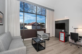 Suite, 1 King Bed, Accessible, Refrigerator (Walk-in Shower)