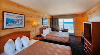 Deluxe Room, 2 Double Beds, Balcony, Island/Beach/Lake View