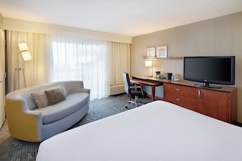Room, 1 King Bed with Sofa bed, Hearing Accessible (Accessible Bathtub)