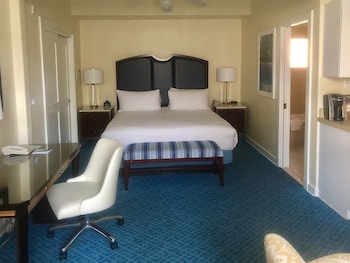 Suite, 1 King Bed with Sofa bed, Garden View