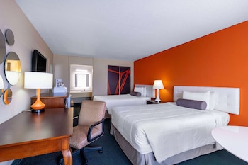 Room, 2 Double Beds, Smoking, Microwave