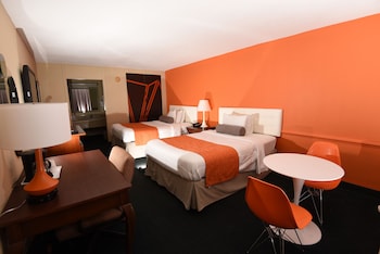 Room, 2 Double Beds, Smoking, Microwave