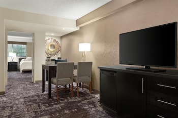 Suite, 1 King Bed, Accessible, Bathtub