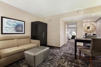 Suite, 1 King Bed, Accessible, Bathtub