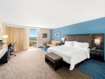 Suite, 1 King Bed with Sofa bed, City View