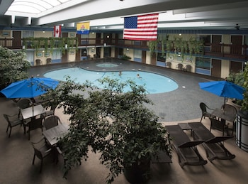 Suite, 2 Queen Beds, Refrigerator & Microwave, Poolside (1st Floor)