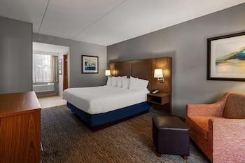 Standard Room, 1 King Bed, Refrigerator & Microwave, Poolside (1st Floor)