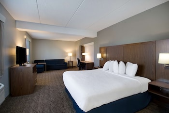 Suite, 1 King Bed, Accessible, Balcony (with Sofabed)