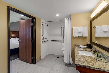 Suite, 1 King Bed, Accessible, Balcony (with Sofabed)